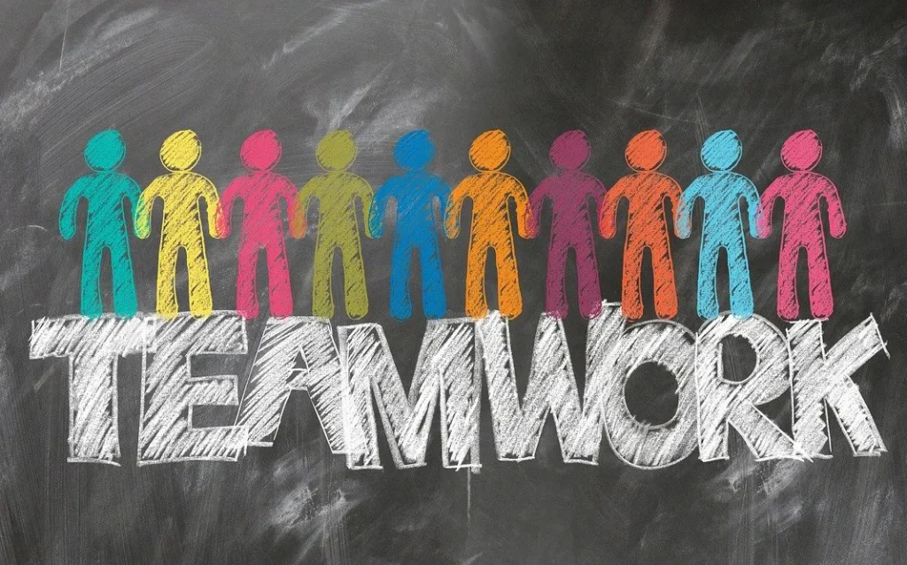 Teamwork an der GWRS Oberrot